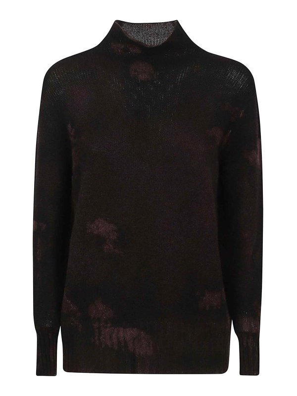 AVANT-TOI: Cuellos altos y polos - Suéter Con Cuello Alto - Marrón