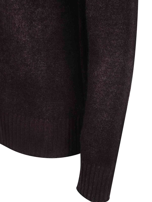 The Best Shops AVANT-TOI: Pull col rond - Pull Col Rond - Violet Foncé