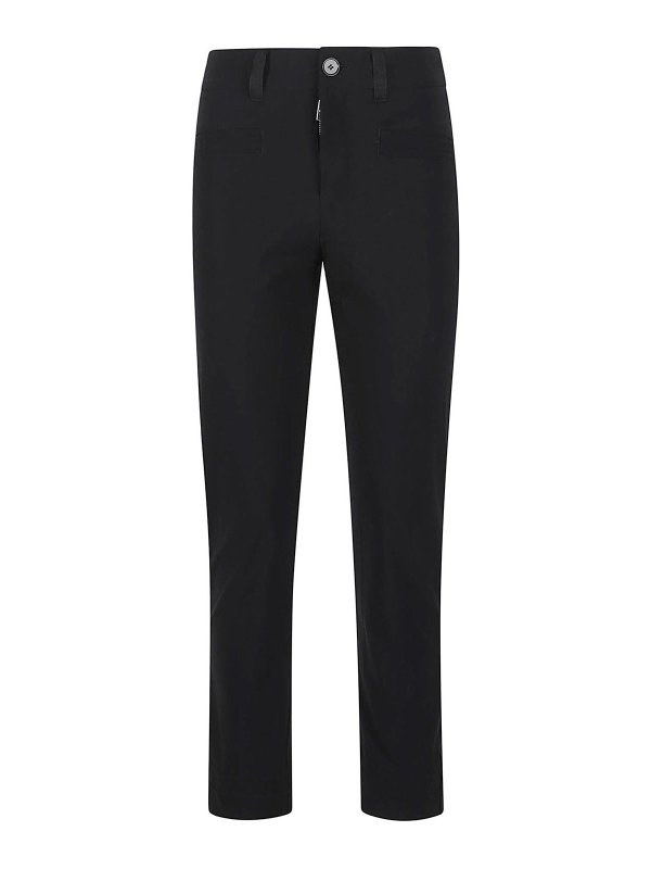 HIGH: カジュアルトラウザー - カジュアルパンツ - 黒