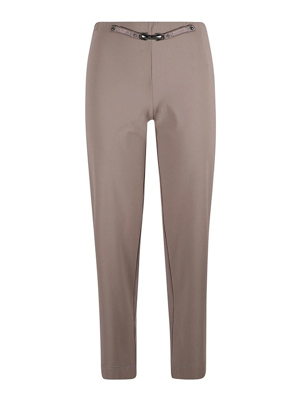 HIGH: カジュアルトラウザー - カジュアルパンツ - グレー