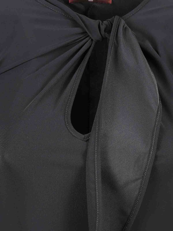 HIGH: Knielange Kleider online - Knielanges Kleid - Schwarz