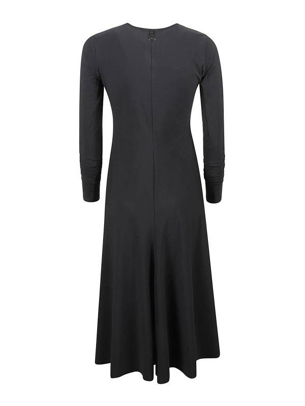 The Best Shops HIGH: Knielange Kleider - Knielanges Kleid - Schwarz