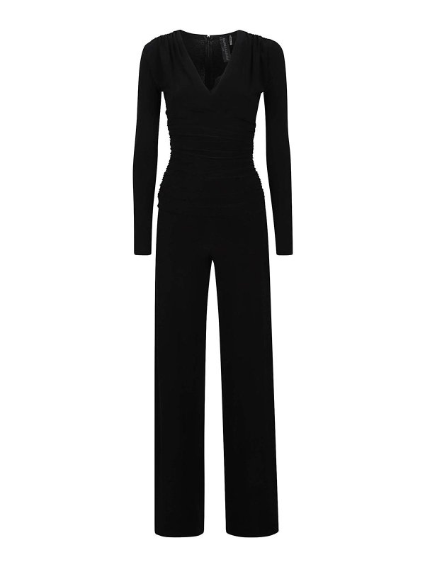 Norma Kamali: ジャンプスーツ - ジャンプスーツ - 黒