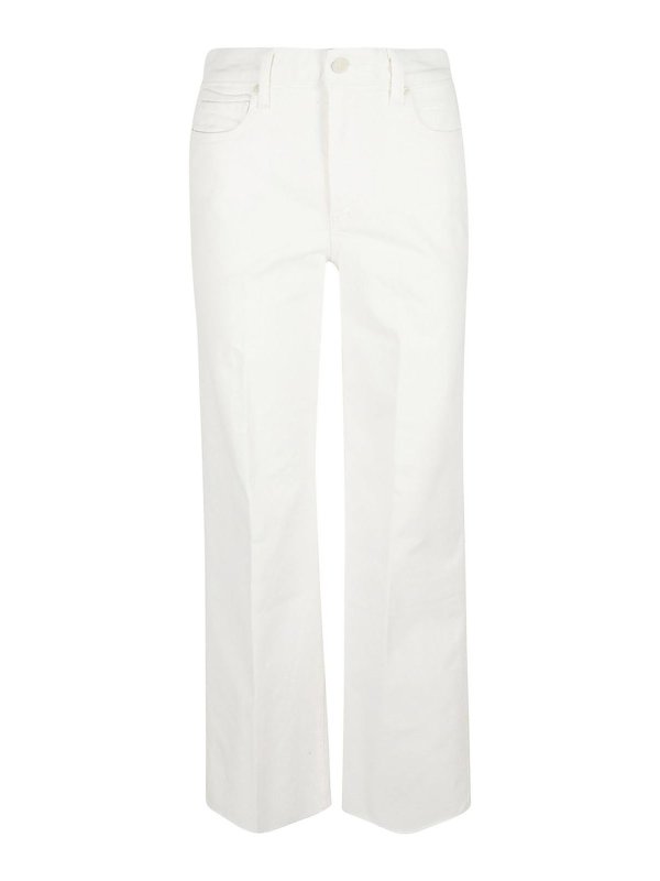 PAIGE: Straight Leg Jeans - Straight Leg Jeans - Beige