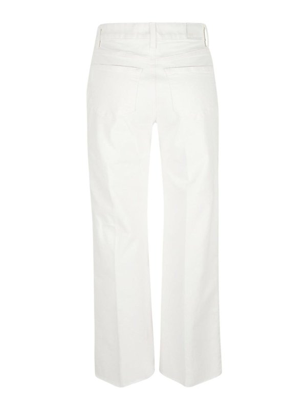 The Best Shops PAIGE: Straight Leg Jeans - Straight Leg Jeans - Beige
