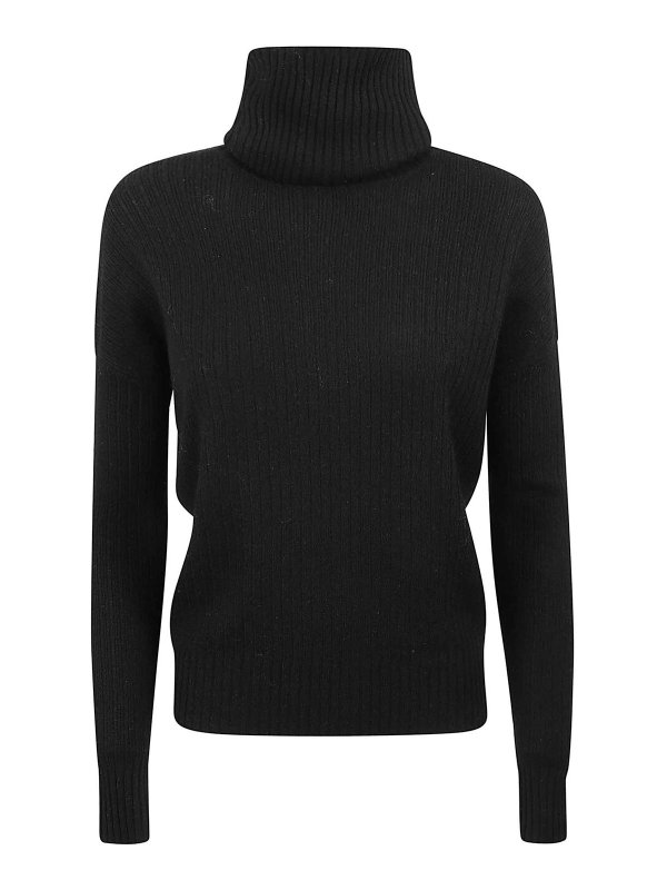 VERYBUSY: Rollkragenpullover  und Polo-Ausschnitt - Rollkragenpullover - Schwarz