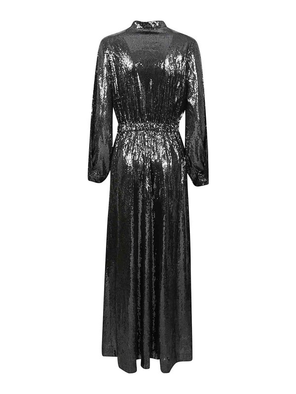 CRIDA: Knielange Kleider online - Knielanges Kleid - Grau