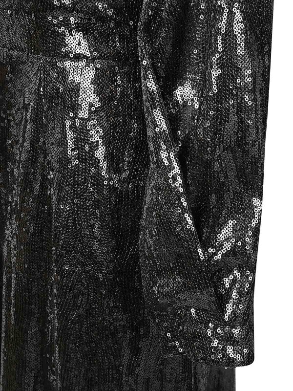 The Best Shops CRIDA: Knielange Kleider - Knielanges Kleid - Grau