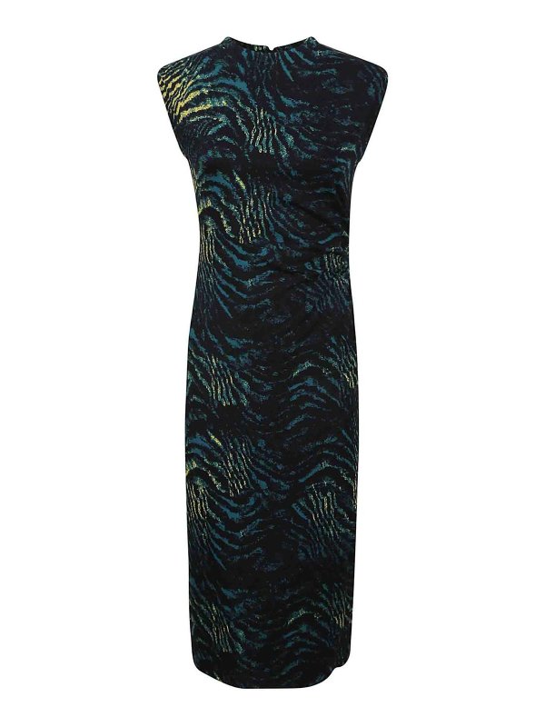 Diane von Furstenberg: Knielange Kleider - Knielanges Kleid - Grün