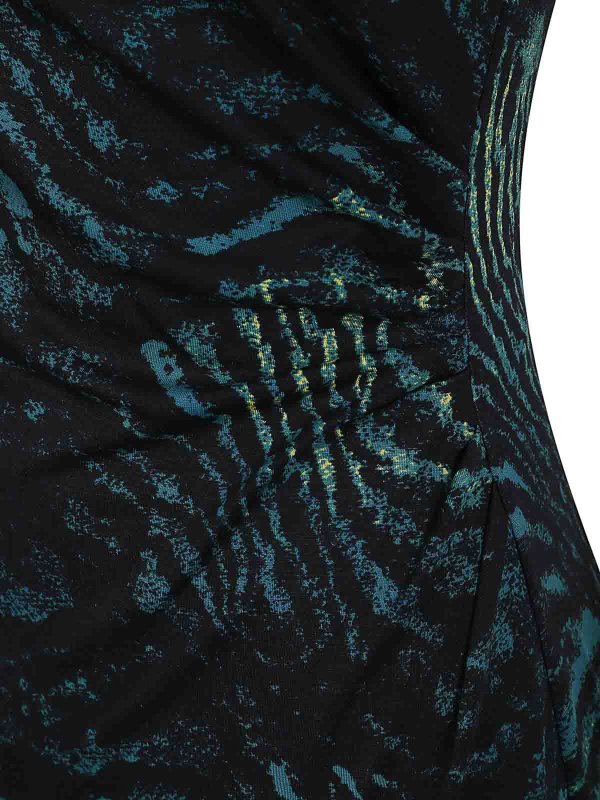 The Best Shops Diane von Furstenberg: Knielange Kleider - Knielanges Kleid - Grün