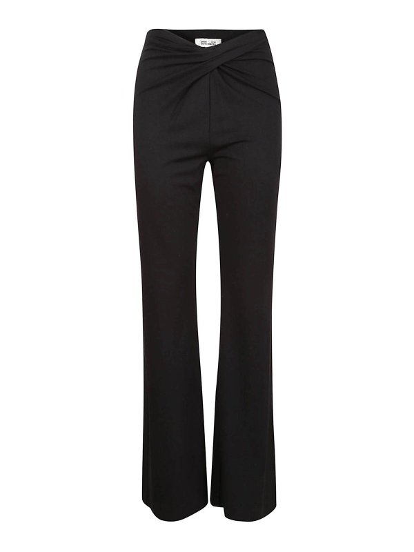 Diane von Furstenberg: Casual Hosen - Casual Hose - Schwarz