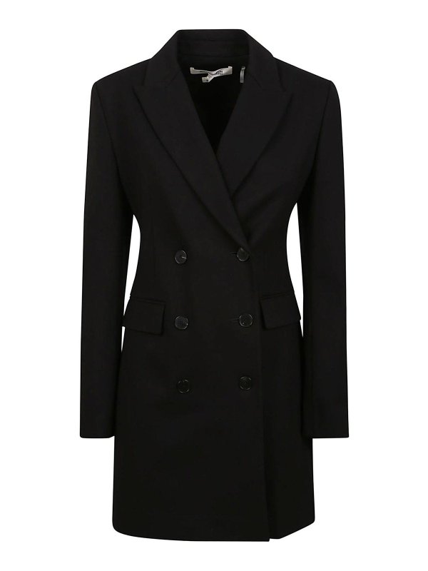 Diane von Furstenberg: ニーレングスドレス - 膝丈ドレス - 黒