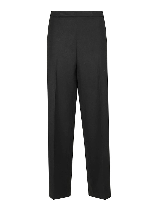 eleven88: Pantalons casual - Pantalons Décontractés - Noir