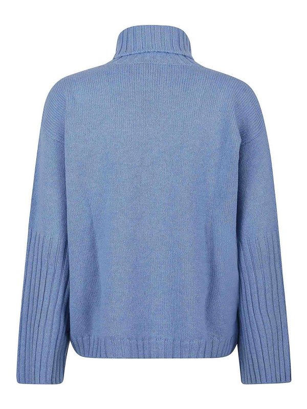 eleven88: タートルネック online - タートルネック/ポロネック - ブルー