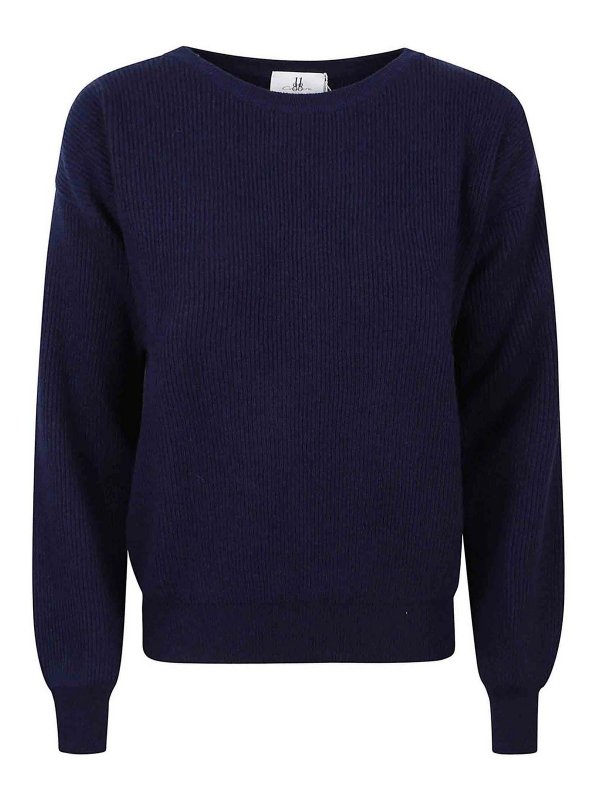 eleven88: Col roulé & Col polo - Pull Col Roulé - Bleu