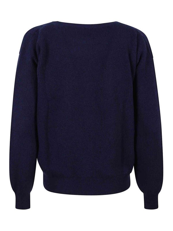 eleven88: Col roulé & Col polo online - Pull Col Roulé - Bleu