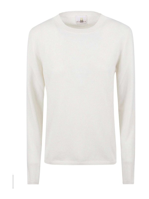 eleven88: クルーネック - クルーネック - 白