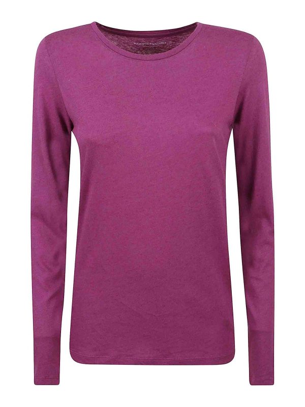 Majestic Filatures: T-shirts - T-Shirt - Rot