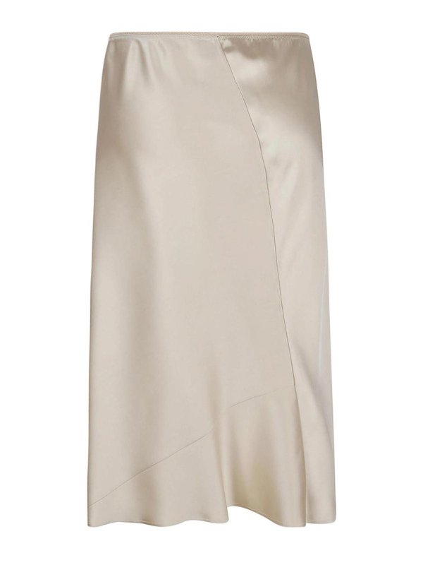 N°21: ニーレングススカート＆ミディ丈 online - 膝丈/ミディスカート - クリーム