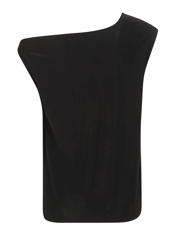 The Best Shops Norma Kamali: Tops und Tank Tops - Top - Schwarz