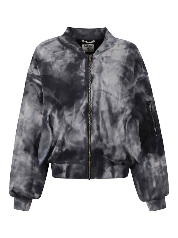 PAR.CO: ボンバージャケット - ボンバージャケット - 黒