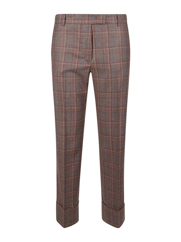 QUELLEDUE: カジュアルトラウザー - カジュアルパンツ - ベージュ