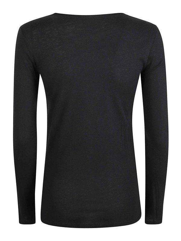 The Best Shops Majestic Filatures: Camisetas - Camiseta - Azul