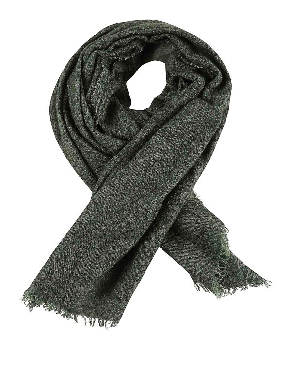 FALIERO SARTI: Bufandas y pañuelos - Bufanda - Verde