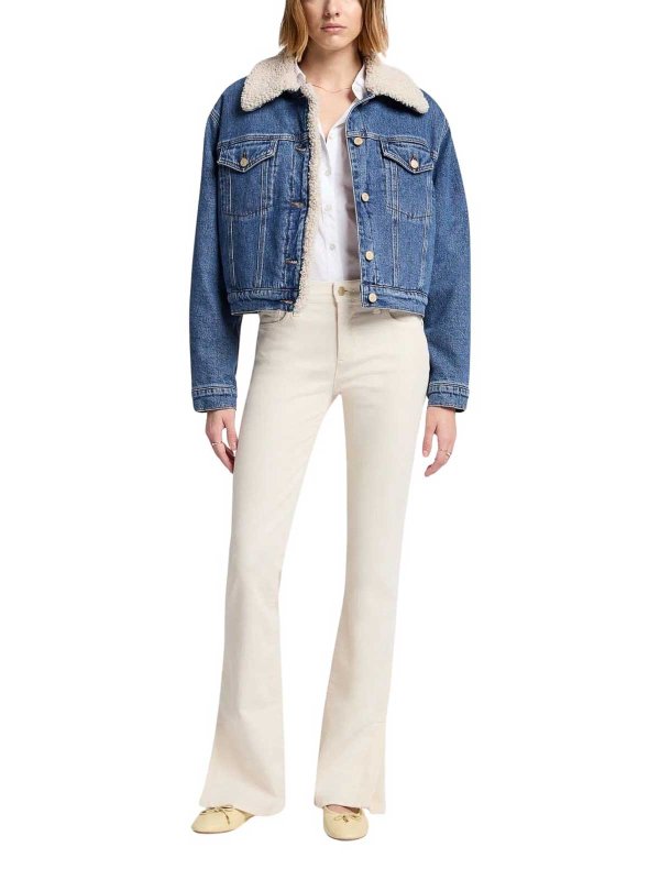 7 FOR ALL MANKIND: ブーツカットジーンズ online - ブーツカットジーンズ - 白