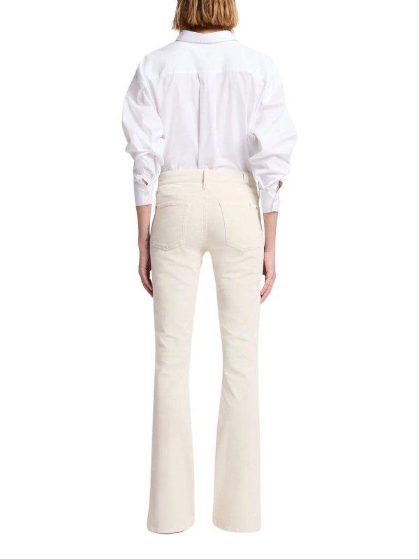 The Best Shops 7 FOR ALL MANKIND: ブーツカットジーンズ - ブーツカットジーンズ - 白