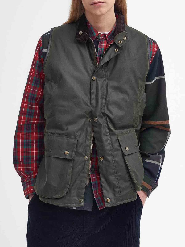 Chaleco - Verde Oscuro shop online: BARACUTA