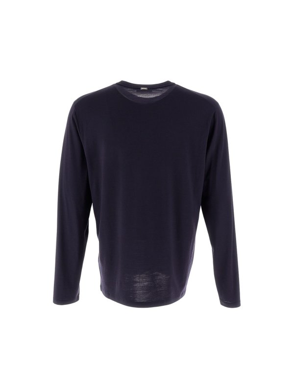 The Best Shops HERNO: クルーネック - クルーネック - ブルー