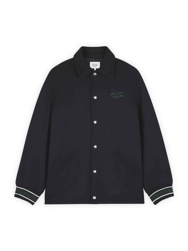 MAISON KITSUNÉ: casual jackets - Varsity Jacket