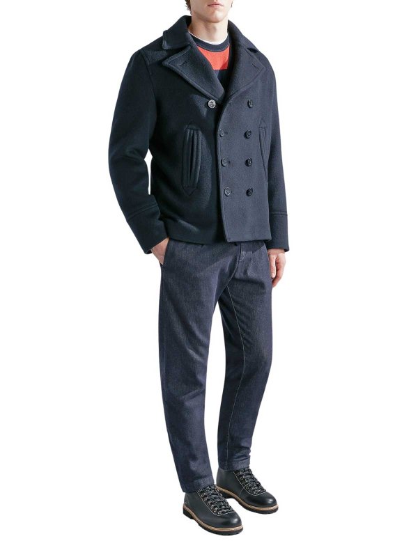 PAUL & SHARK: short coats online - Peacoat