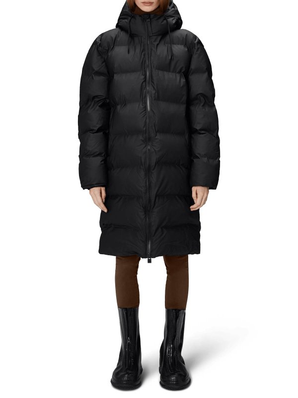 RAINS: ダウン・ハイテクジャケット online - ダウンジャケット - 黒