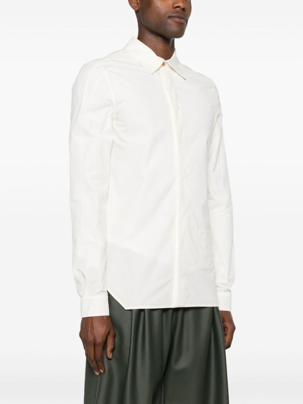 The Best Shops RICK OWENS: Hemden - Hemd - Weiß