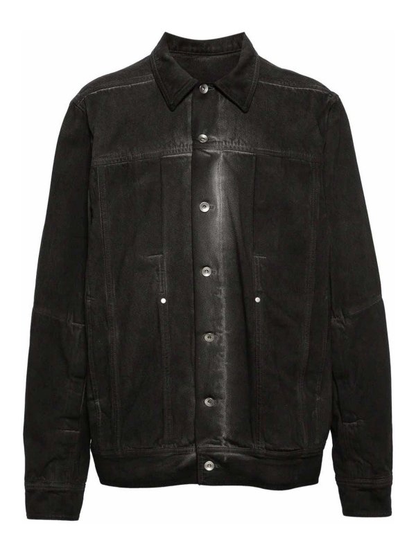 RICK OWENS: Chaquetas casual - Chaqueta Casual - Negro