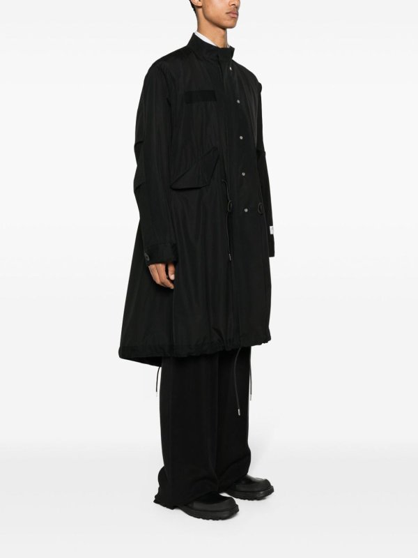 The Best Shops Sacai: ショートコート - ショートコート - 黒