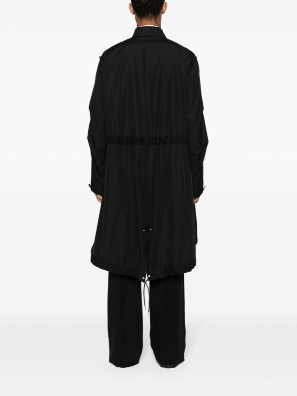 Sacai buy online ショートコート - 黒