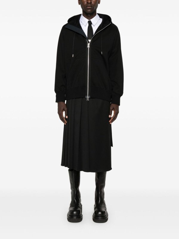 Sacai buy online Sweatshirt - Schwarz