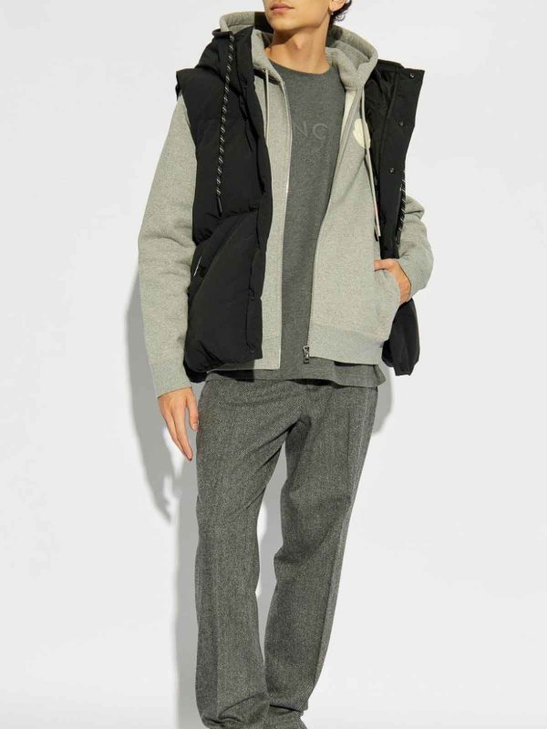 MONCLER: padded jackets online - Padded vest