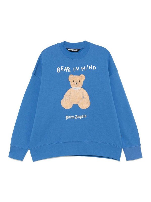 Palm Angels: スウェット＆セーター - スウェットシャツ/セーター - ブルー