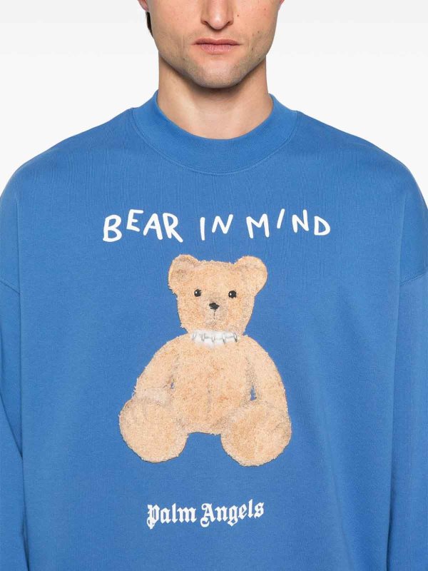 The Best Shops Palm Angels: スウェット＆セーター - スウェットシャツ/セーター - ブルー