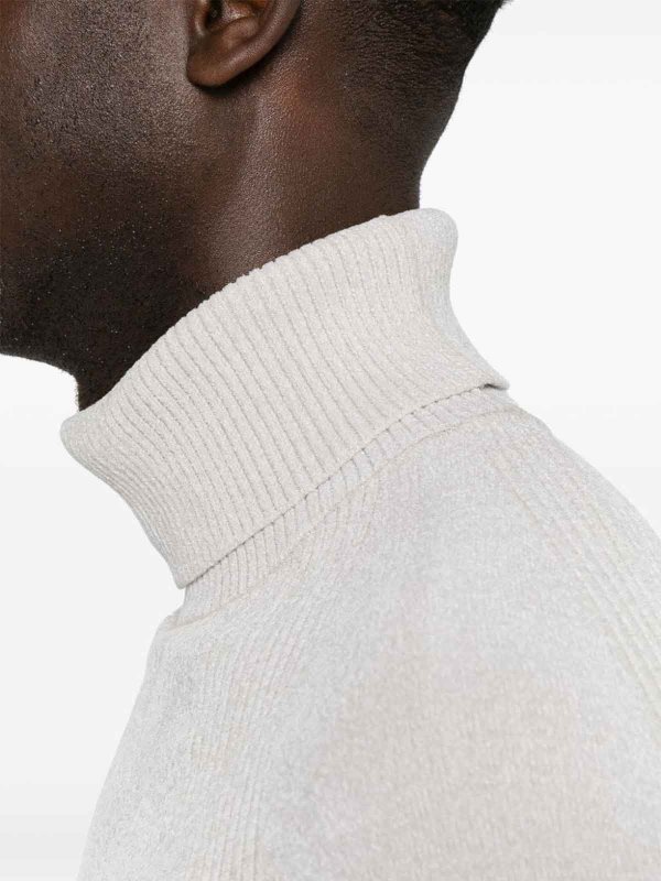 RRD Roberto Ricci Designs: Suéteres con cuello pico online - Suéter Cuello Redondo - Gris