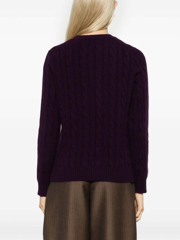 Maglione lavorato a trecce shop online: BE YOU