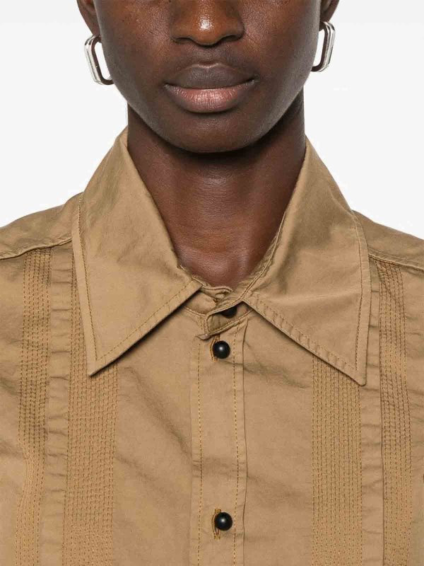 LEMAIRE: camicie online - Camicia aderente con cuciture multiple