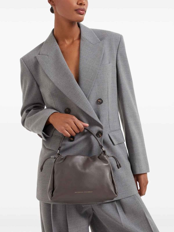 The Best Shops BRUNELLO CUCINELLI: shoulder bags - Leather Bag