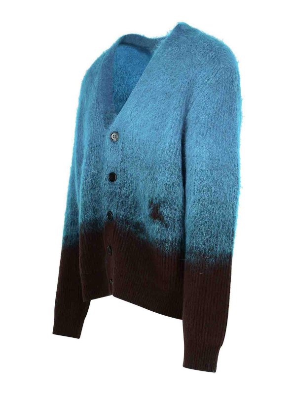 The Best Shops BURBERRY: Cardigans - Cardigan - Grün