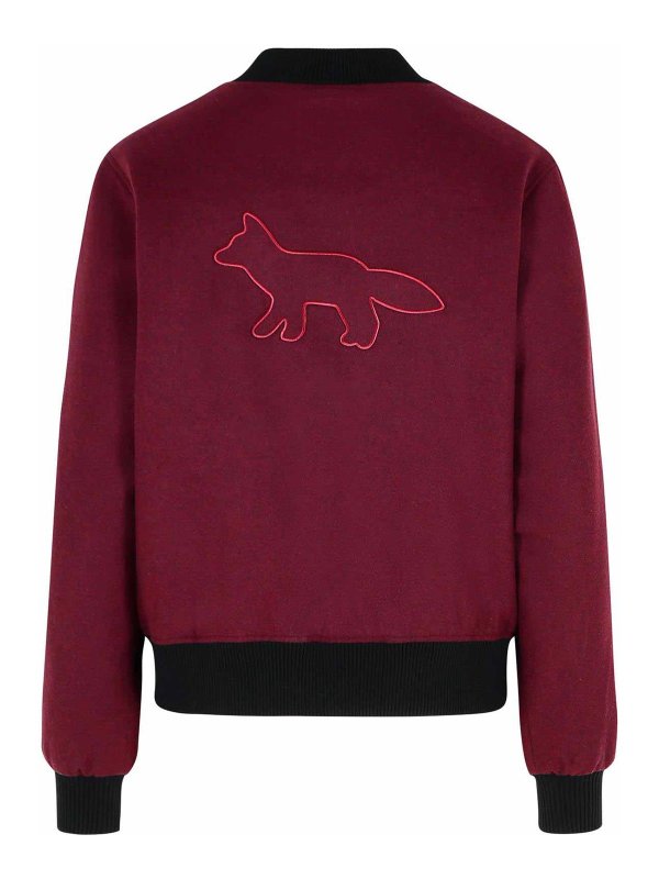 MAISON KITSUNÉ: Vestes casuals online - Veste Casual - Rouge