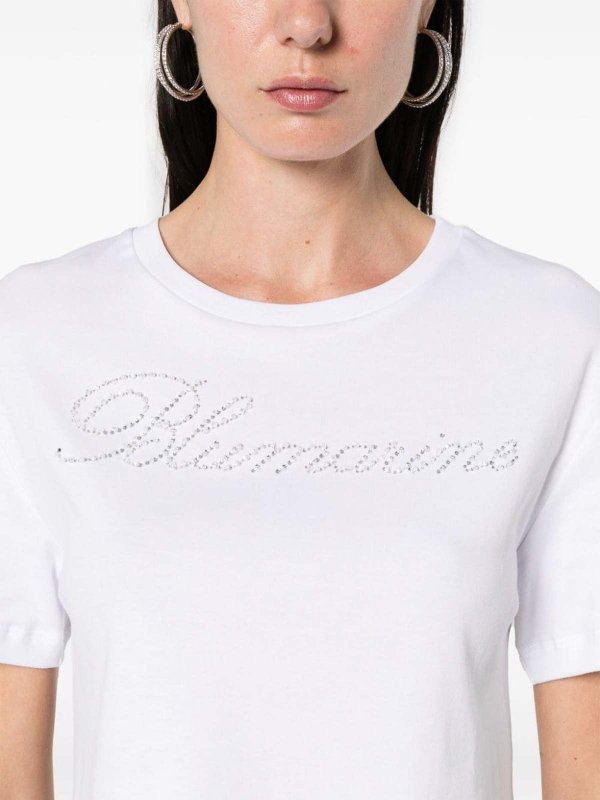 Camiseta - Blanco shop online: BLUMARINE